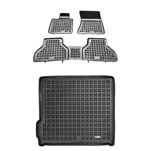 Комплект резиновых ковриков и коврика для BMW X5 E70 2006-2013 гг.