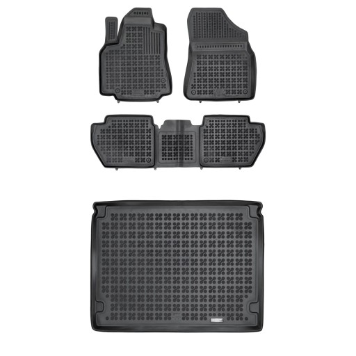 Резиновий комплект килимків і ковриків Citroen Berlingo II 2008-2018 5 міс.
