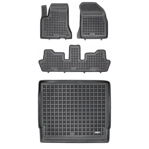 Комплект гумових килимків і килимка Citroen C4 Grand Picasso I 2006-2013