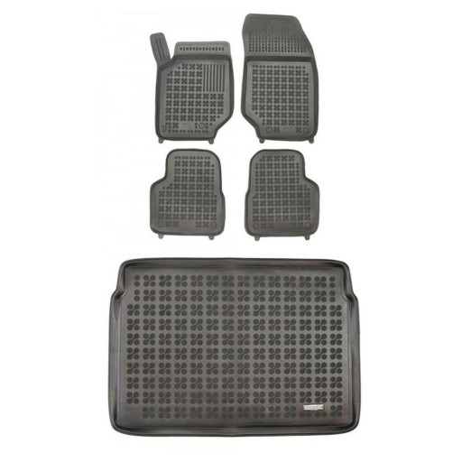 Резиновий комплект килимків і коврик для Citroen C4 III с 2020 верхня підлога