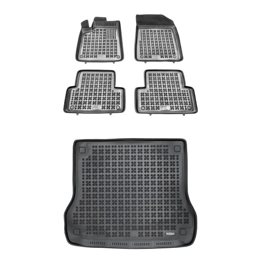 Резиновий комплект килимків і ковриків Citroen C5 I 2001-2008 Універсал без решітки