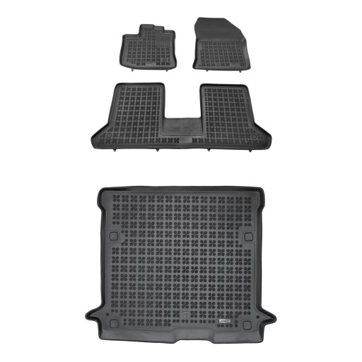 Резиновий комплект килимків і мат Dacia Dokker 2012-2021 5-міс.