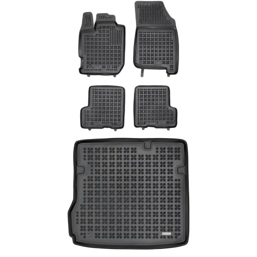 Резиновий комплект килимків і килимок Dacia Duster II з 2018 4x2