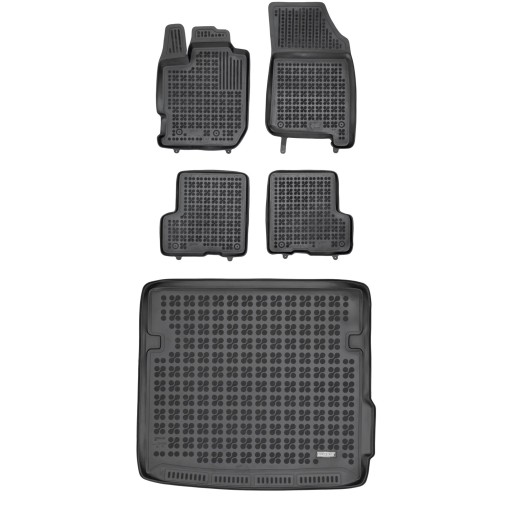 Резиновий комплект килимків і килимок для Dacia Duster II з 2018 4x4 AWD