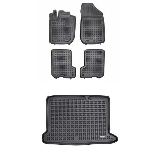 Комплект гумових килимків і мат Dacia Sandero II 2012-2020 4x2