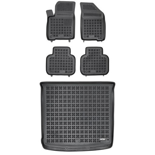 Резиновий комплект килимків і ковриків Fiat Freemont 2011-2016