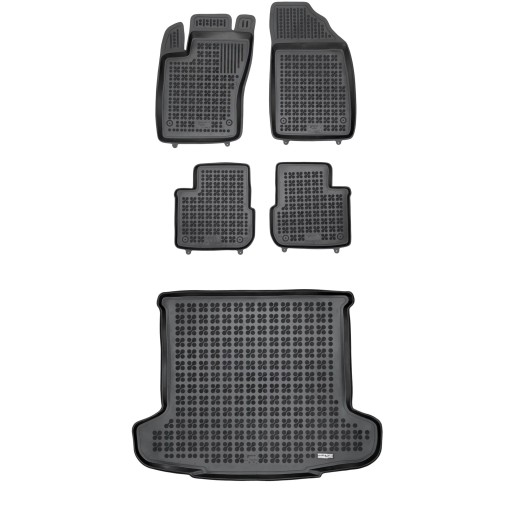 Резиновий комплект килимків і коврик для Fiat Tipo з 2015 Седан