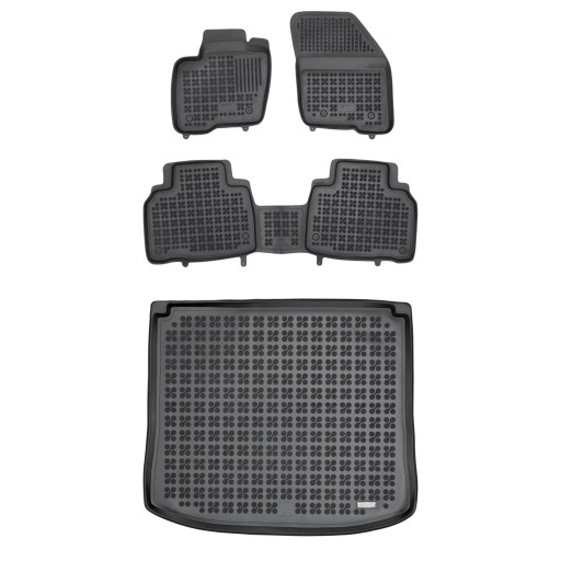 Гумовий комплект килимків і ковриків для Ford Edge II 2016-2020 рр