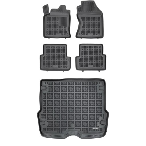 Комплект резиновых ковриков и ковриков для Ford Focus I 1998-2005 гг.