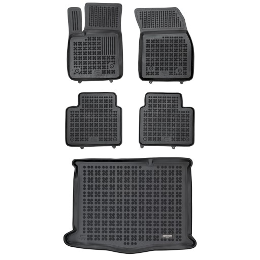 Гумовий комплект килимків і ковриків для Ford Focus IV з 2018 Хетчбек