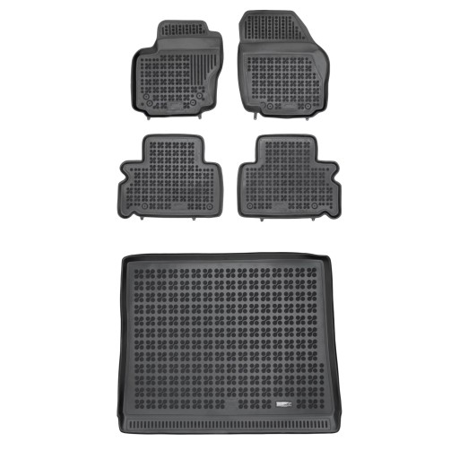 Комплект резиновых ковриков и ковриков для Ford Galaxy II 2006-2015 гг.