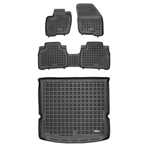 Гумовий комплект килимків і ковриків для Ford Galaxy III 2015-2023