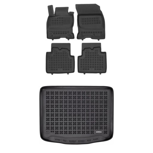 Комплект гумових килимків і ковриків для Ford Kuga III з 2019 Plug-In Hybrid