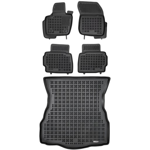 Гумовий комплект килимків і ковриків для Ford Mondeo V 2014-2021 Хетчбек