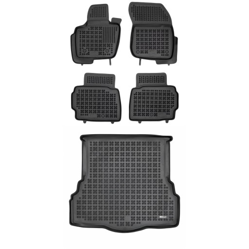 Гумовий килимок і комплект килимків Ford Mondeo V 2014-2021 Sedan Vignale