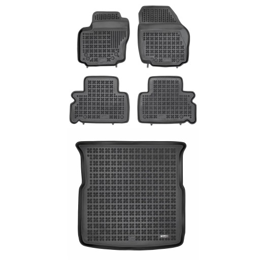 Комплект резиновых ковриков и ковриков Ford S-Max I 2006-2015 5-местный
