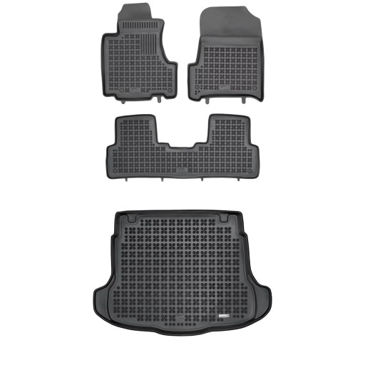 Комплект резиновых ковриков и коврика для Honda CR-V III 2006-2011 гг.
