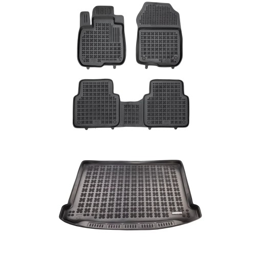 Гумовий комплект килимків і коврик для Honda CR-V V 2022-2022 рр.
