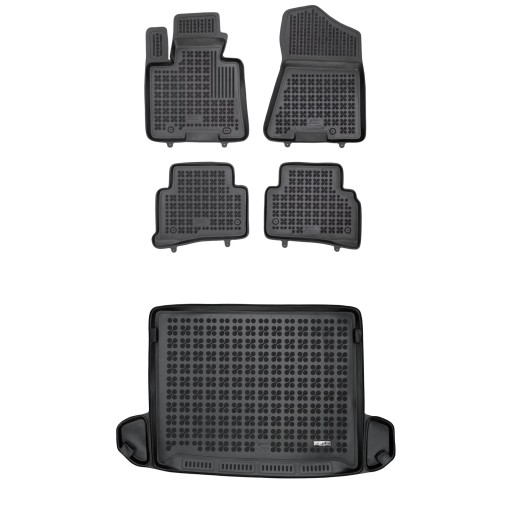 Гумовий комплект килимків і коврик для Hyundai Tucson III 2015-2018