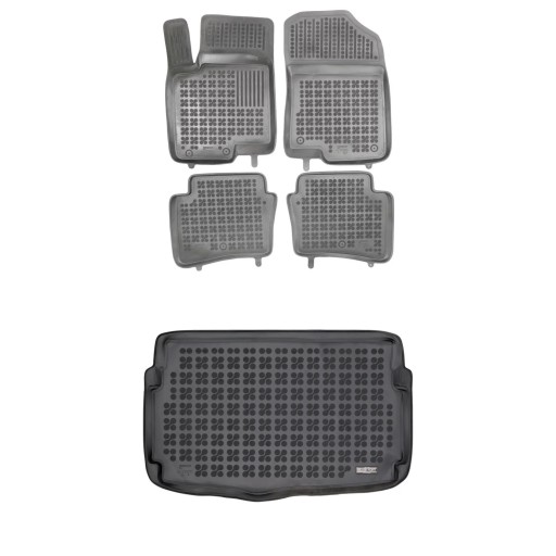 Резиновий комплект ковриків і ковриків Hyundai i20 III с 2020 однопол.