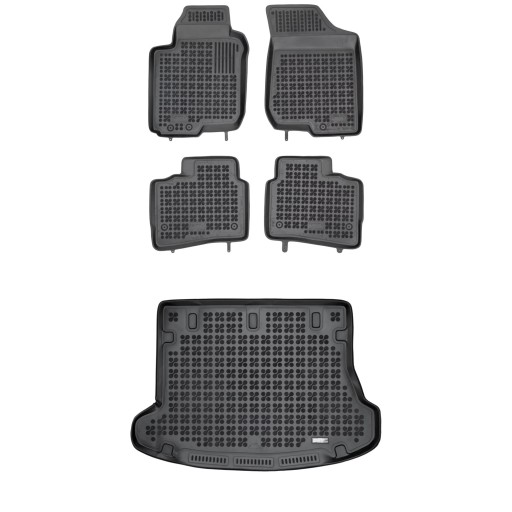 Гумовий комплект килимків і килимка Hyundai i30 I 2007-2012 CW