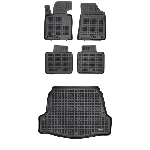 Гумовий комплект килимків і килимка Hyundai i40 2011-2019 Седан