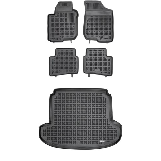 Резиновий комплект килимків і ковриків для Kia Ceed I 2006-2012 Універсал
