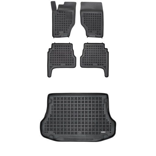 Резиновий комплект килимків і ковриків Kia Sorento I 2003-2009 5 міс.