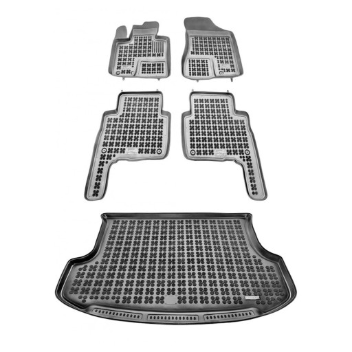 Резиновий комплект килимків і ковриків Kia Sorento II 2009-2012 5 міс.