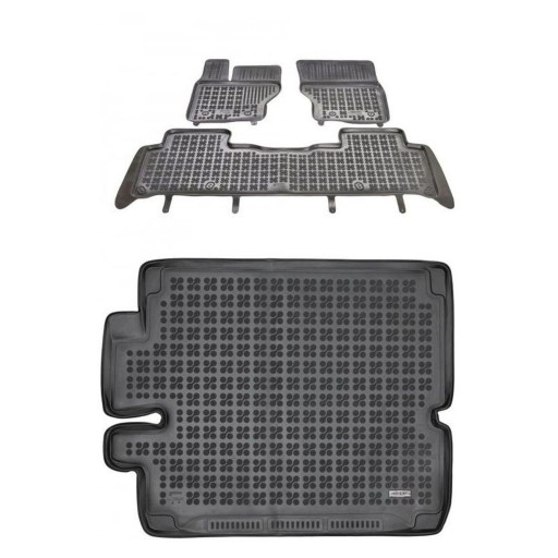 Гумовий комплект килимків і коврика для Land Rover Discovery V з 2017 р.в., 7 міс.