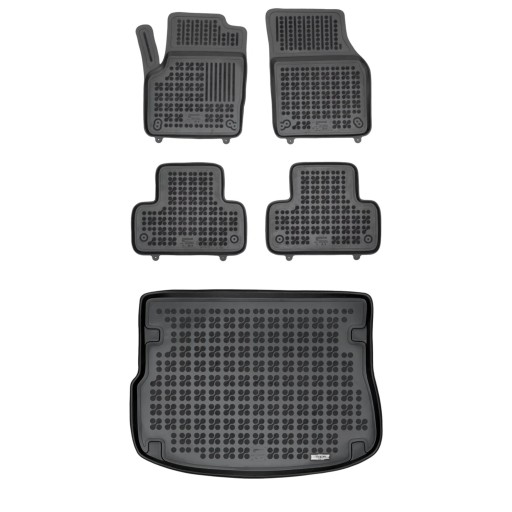 Гумовий комплект килимків і коврик для Land Rover Range Rover Evoque I 2011-2018