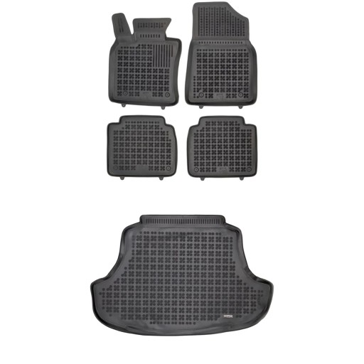 Гумовий комплект килимків і коврик для Lexus ES VII від 2018 Hybrid