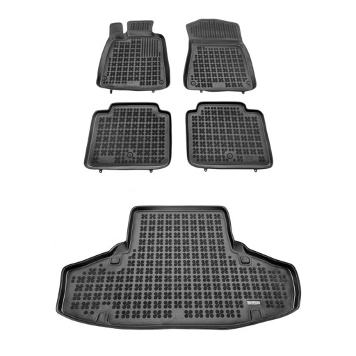 Гумовий комплект килимків і килимка Lexus GS III 2005-2012 не підходить на Hybrid