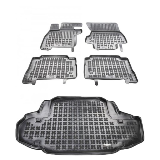 Комплект гумових килимків і килимка Lexus LS V з 2017 500h, Hybrid