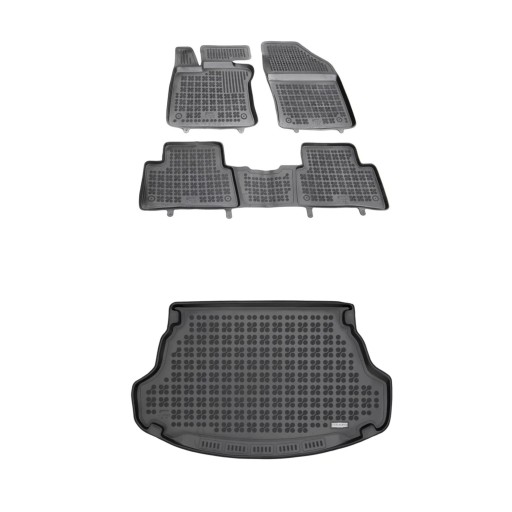 Гумовий комплект килимків і килимка Lexus UX від 2018 Hybrid, 4x4 AWD