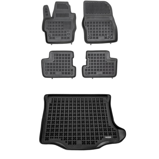 Комплект резиновых ковриков и ковриков для Mazda 3 I 2003-2009 Седан