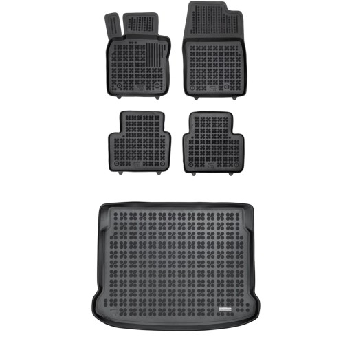 Резиновий комплект килимків і ковриків для Mazda 3 IV від 2019 Хетчбек