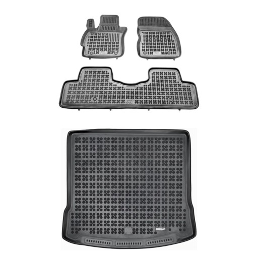 Комплект гумових килимків і ковриків для Mazda 5 II 2010-2015 рр.