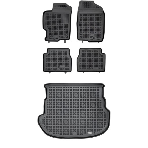 Комплект резиновых ковриков и ковриков для Mazda 6 I 2002-2008 гг. Хэтчбек