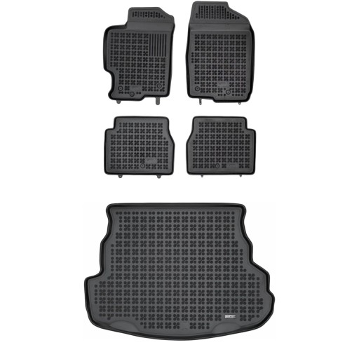 Резиновий комплект килимків і ковриків для Mazda 6 I 2002-2008 Sedan