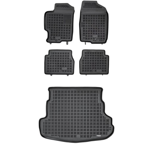 Резиновий комплект килимків і ковриків для Mazda 6 II 2008-2012 Sedan