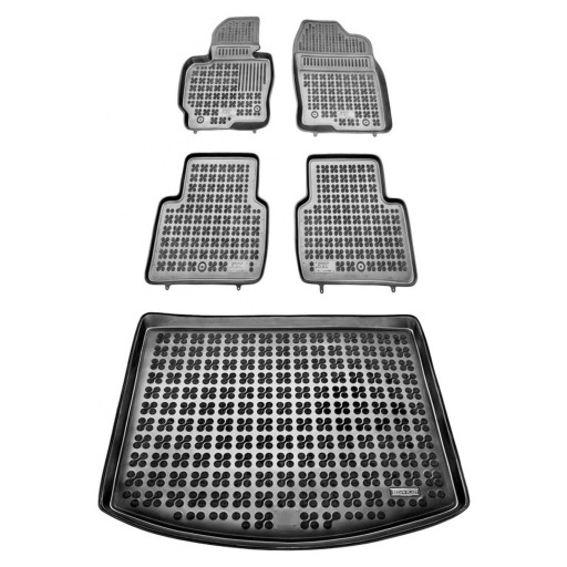 Резиновий комплект килимків і ковриків для Mazda CX-5 I 2012-2017