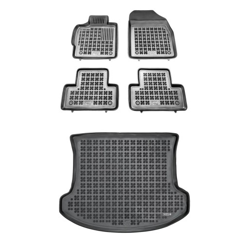 Комплект гумових килимків і ковриків для Mazda CX-7 2006-2009 рр.