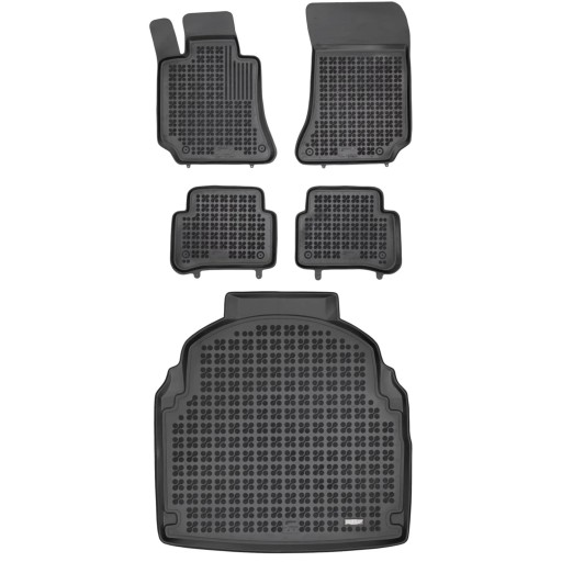 Гумовий комплект килимків і коврика Mercedes E-Class W212 2009-2016 Седан