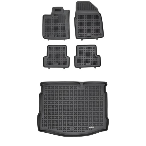 Резиновий комплект килимків і ковриків Nissan Qashqai I 2006-2013 5 міс.