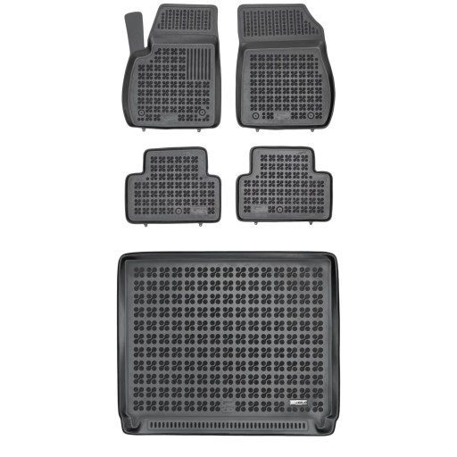 Гумовий комплект килимків і килимка Opel Zafira III C 2012-2019 Tourer