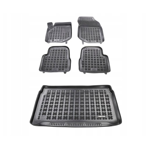 Резиновий комплект килимків і килимок Peugeot 2008 II з 2019 верхня підлога