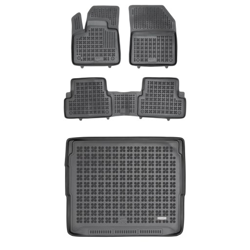 Резиновий комплект килимків і коврик Peugeot 3008 II з 2016 верхня підлога