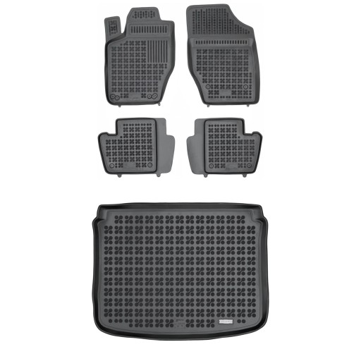 Резиновий комплект килимків і килимка Peugeot 307 2001-2011 Хетчбек