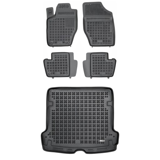 Резиновий комплект килимків і килимка Peugeot 307 2001-2011 Універсал